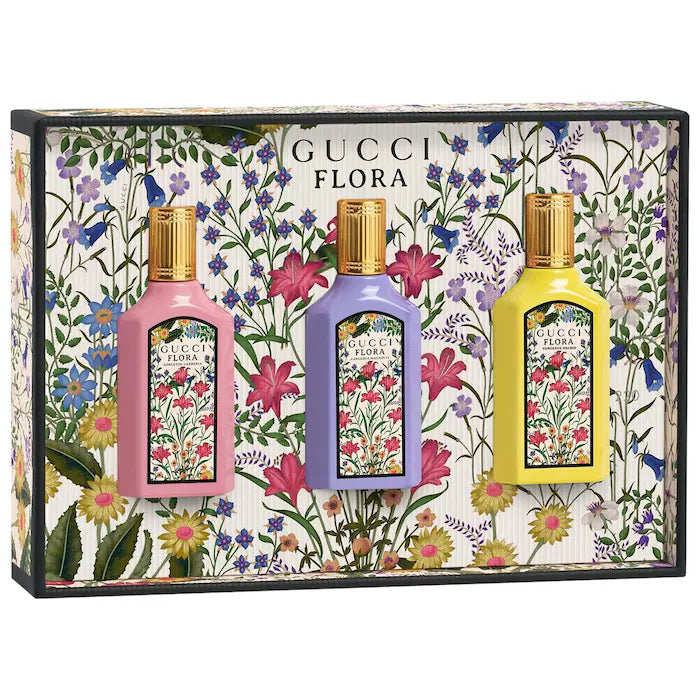 Gucci Mini Flora Eau de Parfum Set Trio di profumi