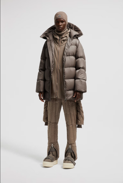 Moncler + Rick Owens Ciclopico Piumino lungo con cappuccio